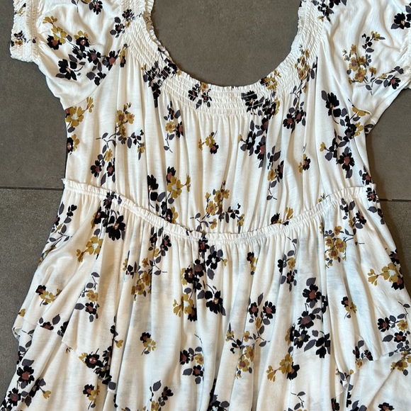 Free People Floral Print Top - Picture 4 of 10